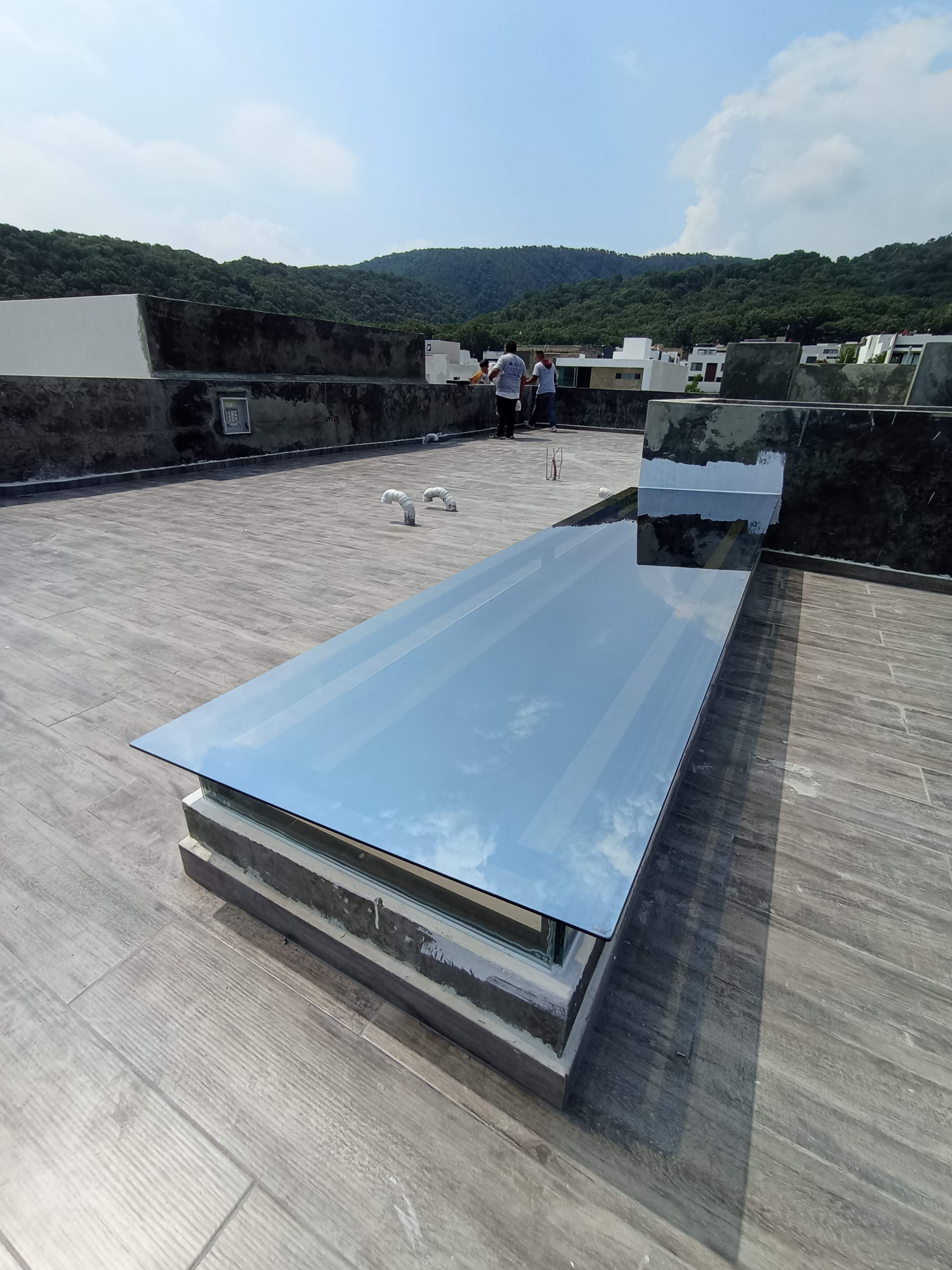 Domo para terraza exterior