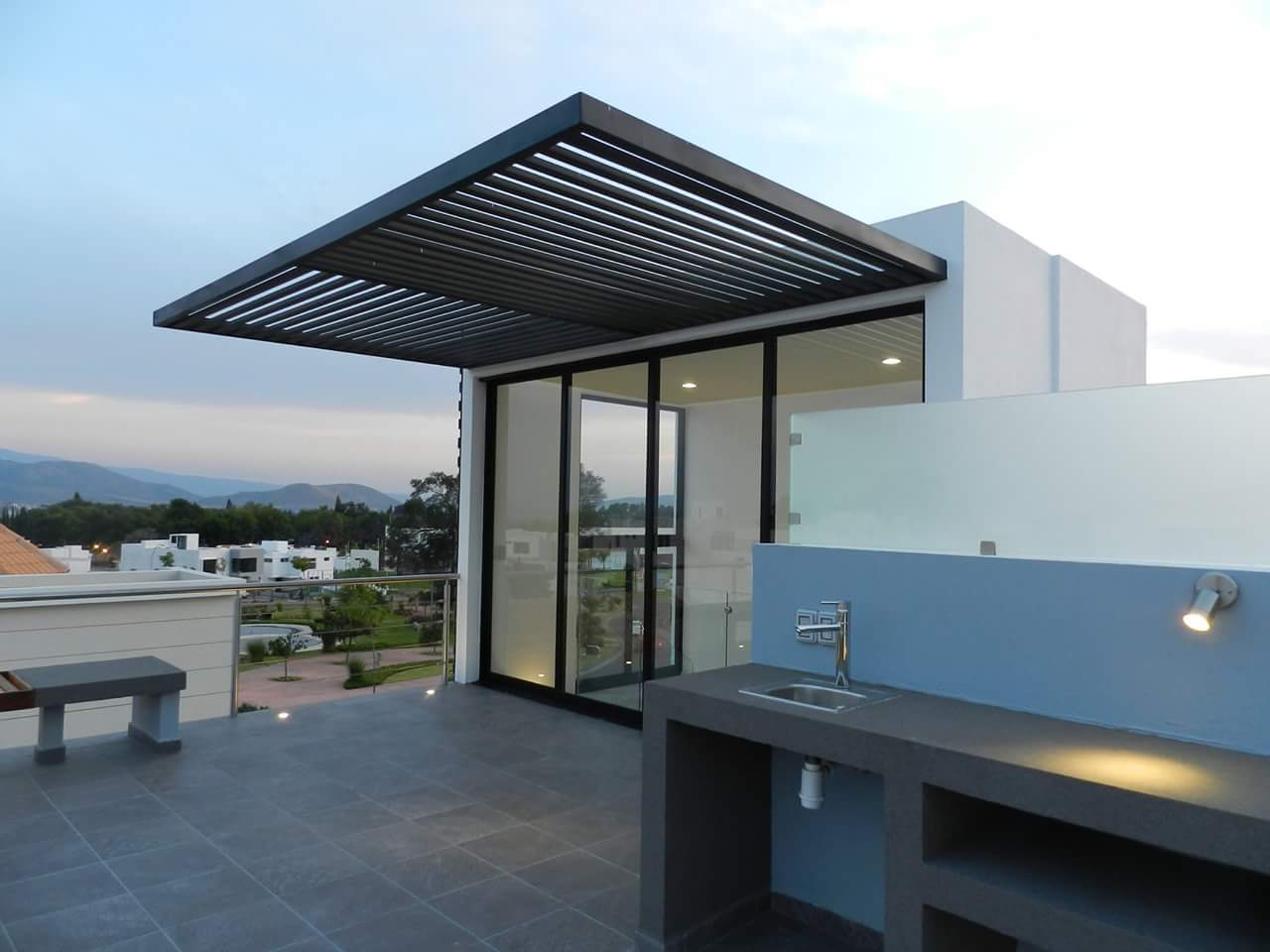 Acabados en pergolado arquitectónico